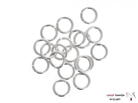 القطر: 7 مللي متر ، السُمك: 0.9 مللي متر لون فضي
