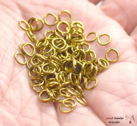 قطر 5mm سمك 0.6MM لون ذهبي
