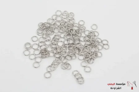 قطر 5mm سمك 0.6MM لون فضي