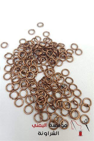 قطر 5mm سمك 0.6MM لون نحاسي