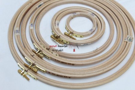 طارات تطريز خشب زان