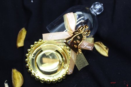 سكرية مبزرة هدية أكريليك فاخرة مزخرفة ( 12 قطعة )
